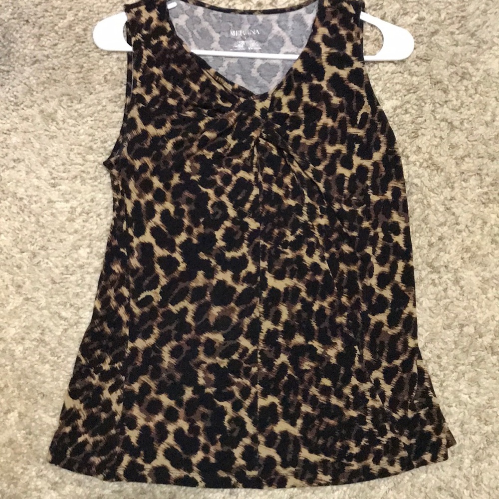Leopard print tank